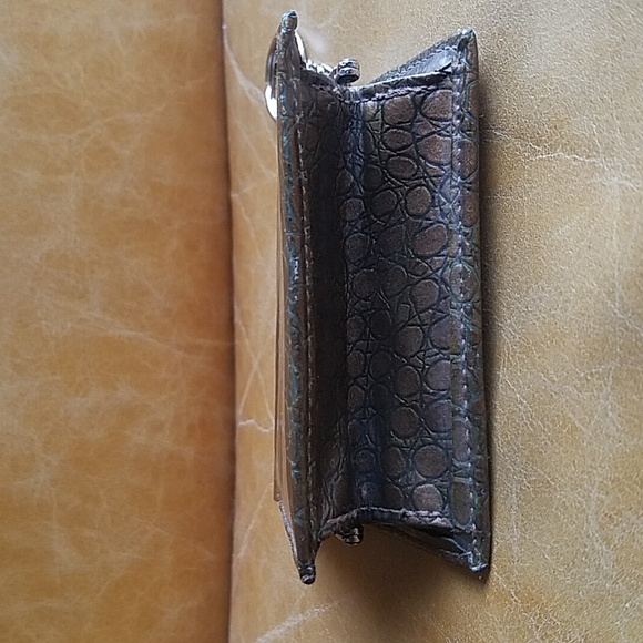 Vintage Baronet coin purse wallet key chain bag charm kiss clasp - Picture 4 of 10